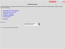 Tablet Screenshot of etikettenschwindel.info